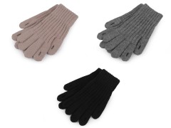                Strickhandschuhe mit Löchern zur Bedienung von Touch-Geräten Herren Schals, Handschuhe