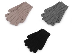                Strickhandschuhe mit Löchern zur Bedienung von Touch-Geräten Damen Handschuhe,Winterschal