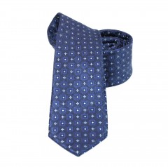          NM Slim Krawatte - Blau gepunktet Kleine gemusterte Krawatten