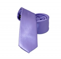          NM Slim Krawatte - Lila Satin Unifarbige Krawatten