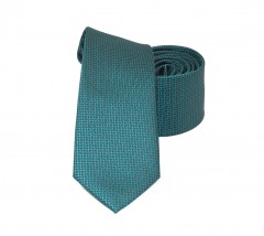          NM Slim Krawatte - Türkis Kleine gemusterte Krawatten