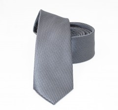          NM Slim Krawatte - Grau  Kleine gemusterte Krawatten