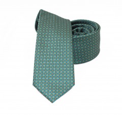          NM Slim Krawatte - Grün Kleine gemusterte Krawatten
