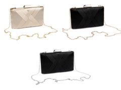                              Abendtasche Satin Damen Tasche, Geldbörse, Gürtel