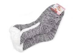                                  Wintersocken mit Fell und Anti-Rutsch Emi Ross Damensocken,  Strumpfhosen