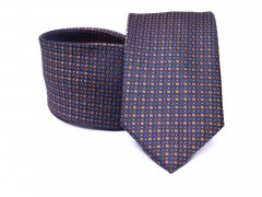   Rossini Premium Krawatte - Blau-orange gepunktet 