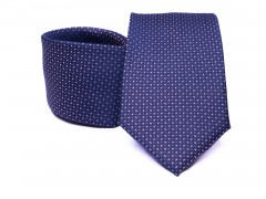   Rossini Premium Krawatte - Blau gepunktet 