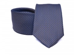   Rossini Premium Krawatte - Blau-grau gepunktet Kleine gemusterte Krawatten