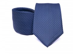   Rossini Premium Krawatte - Blau gepunktet 