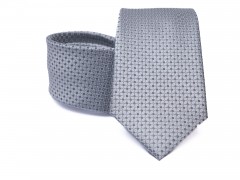   Rossini Premium Krawatte - Silber gemustert 