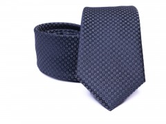   Rossini Premium Krawatte - Dunkelblau gemustert 