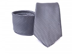   Rossini Premium Krawatte - Grau gemustert Kleine gemusterte Krawatten
