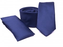       Rossini Slim Krawatte Set - Blau Sets