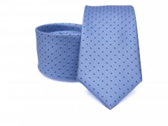      Rossini Seidenkrawatte - Blau gepunktet Kleine gemusterte Krawatten