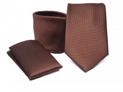           Premium Krawatte Set - Braun 