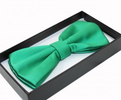      NM Satin Fliege im Geschenkbox - Grün Fliege