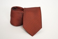 Premium Seidenkrawatte - Bronze Gemustert Karierte Krawatten