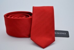 Premium Slim Krawatte - Rot Unifarbige Krawatten