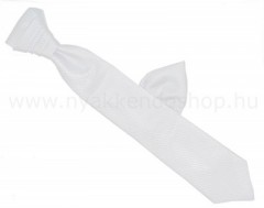 Hochzeit Krawatte Set - Weiß Gestreift Krawatten für Hochzeit