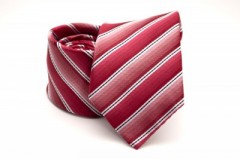 Rossini Krawatte - Rot-Weiß Gestreift Gestreifte Krawatten