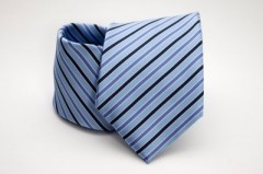 Rossini Krawatte - Blau Gestreift Gestreifte Krawatten