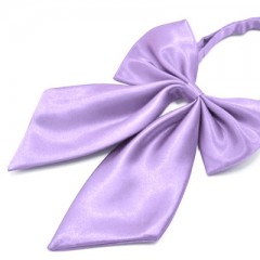 Satin Damenfliege - Violett Damen Krawatte, Fliege