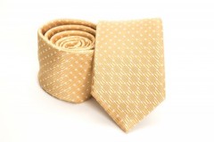 Premium Slim Krawatte - Gelb Kleine gemusterte Krawatten
