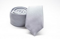 Rossini Slim Krawatte - Grau Kleine gemusterte Krawatten
