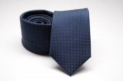 Premium Seidenkrawatte - Dunkelblau Gepunktet Kleine gemusterte Krawatten